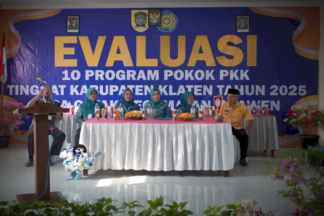 Evaluasi 10 Program Pokok PKK Kabupaten Klaten Tahun 2025 di Desa Gatak: Wujudkan Keluarga Sejahtera
